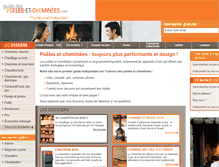 Tablet Screenshot of guide-des-poeles-et-cheminees.com